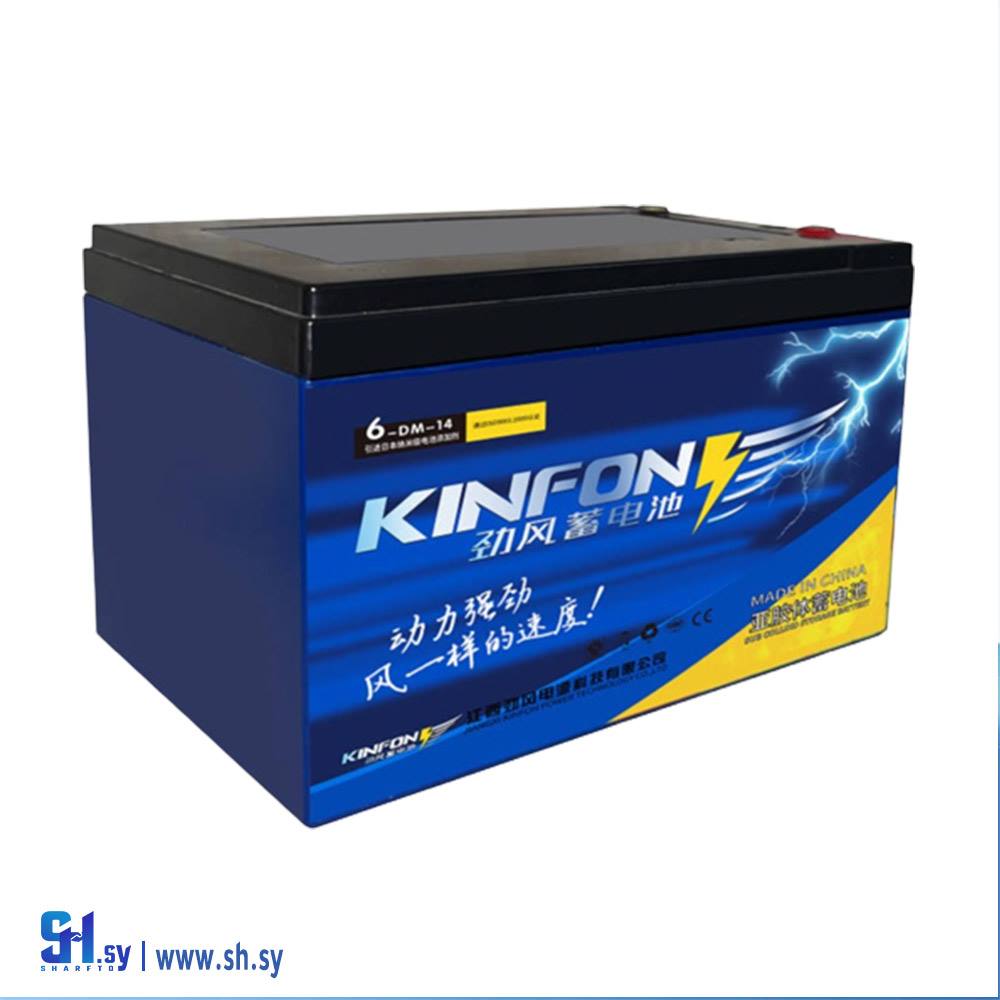 بطارية كينفون KINFON 6-DM, 12V-14AH Deep Cycle Gel Battery(الالا لطاقة المتجددة)