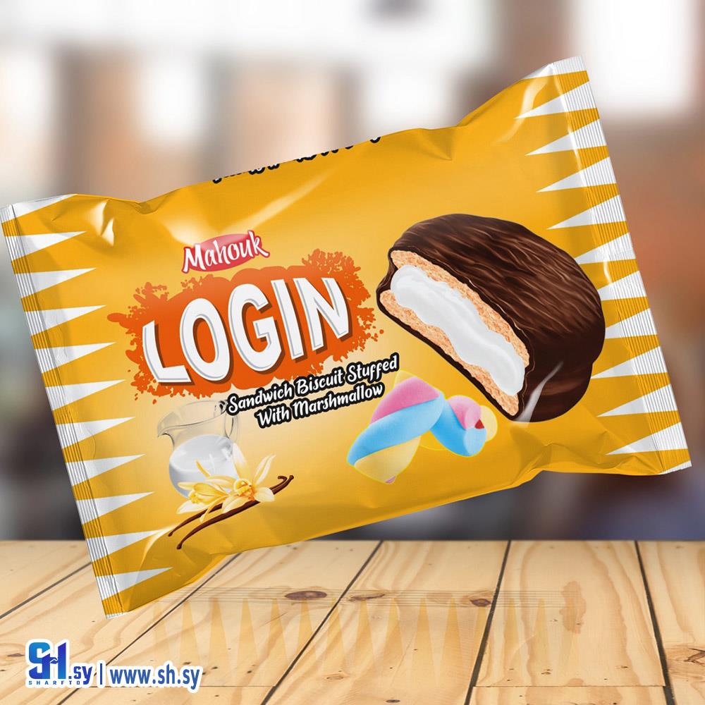 بسكويت ساندويش لجين مع المارشميلو (البرادعي)