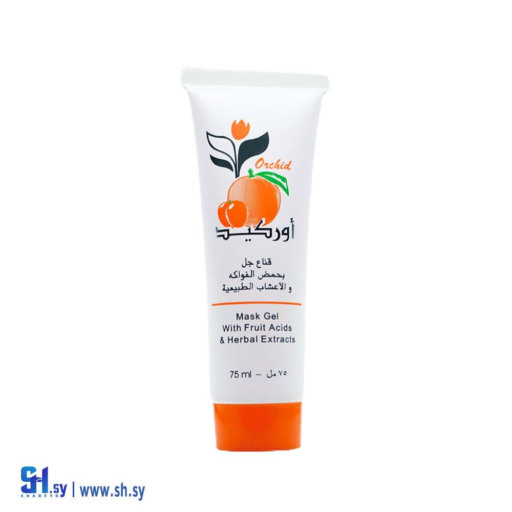قناع جل للبشرة الدهنية بالفواكه والأعشاب (أوركيد)