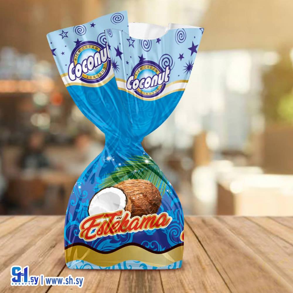 سكاكر بقجة جوز هند (الاستقامة)