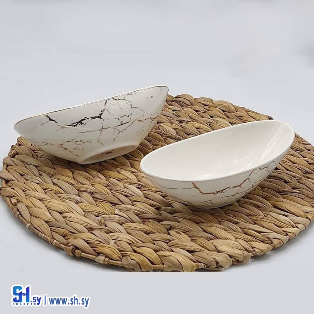صحون مكسرات ماربل 3 (معرض البسام للأدوات المنزلية)