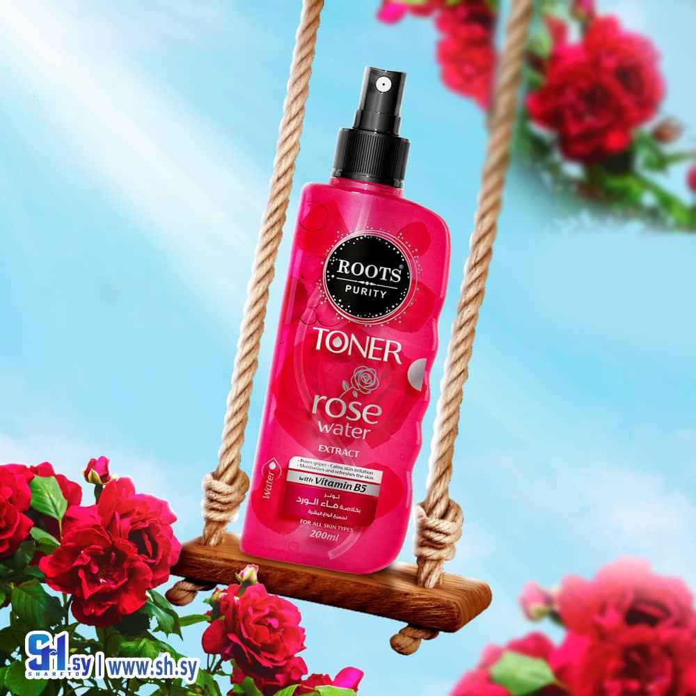 تونر ماء الورد (Roots Purity)