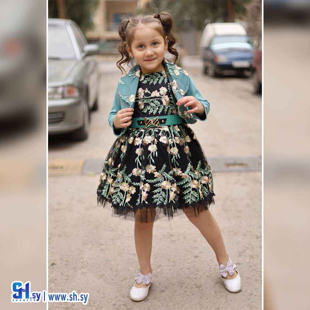 فستان بناتي موديل 4010 (بي بي MH)