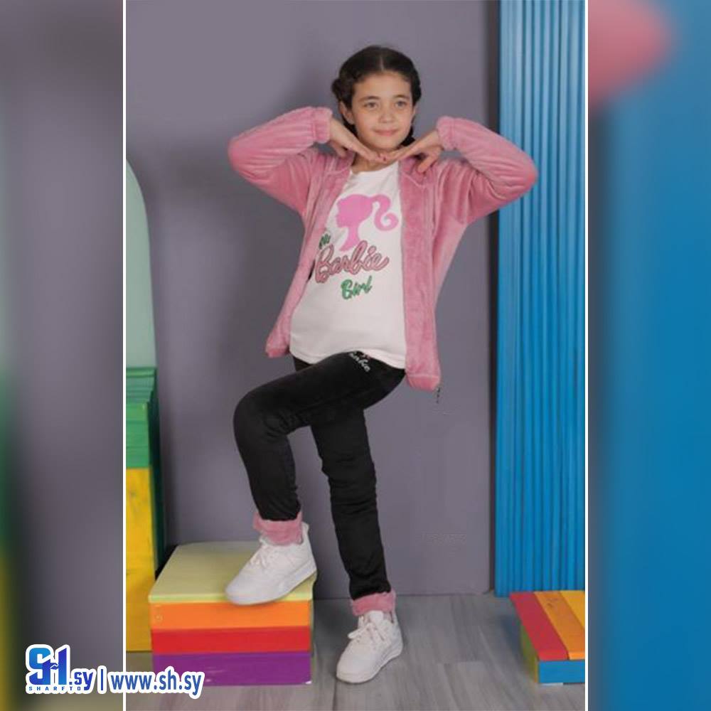 بيجامة بناتي مخمل (ضاهر مود)