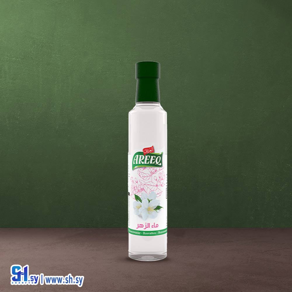 ماء الزهر 250مل عبوة زجاج (العريق)