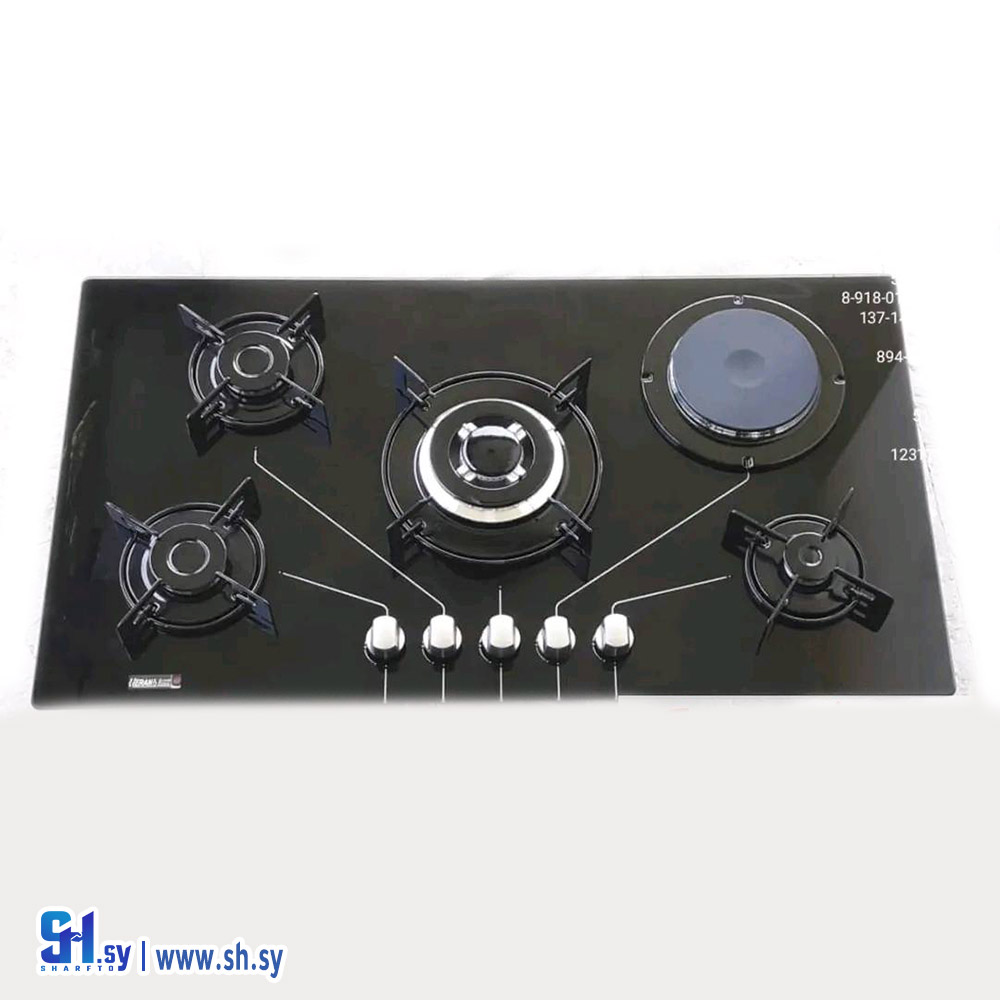 فرن ترس غطس ميرانو لوكس 5 رؤوس كريستال(ميرانو لوكس)