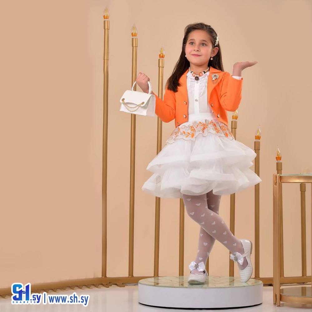 فستان بناتي موديل 2882 (أرمنازي للألبسة)