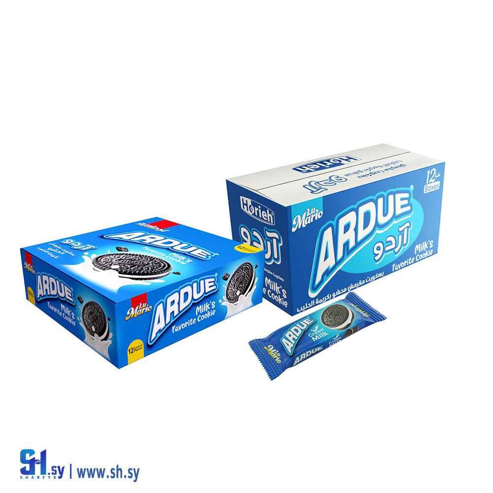 بسكويت آردو بكريمة الحليب (لوماريو)