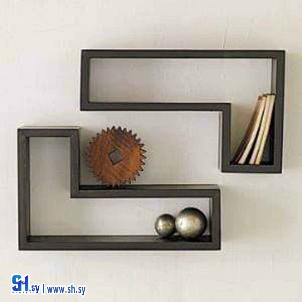 رفوف حائط موديل 18 (الوسام للألمنيوم والمطابخ والديكورات)