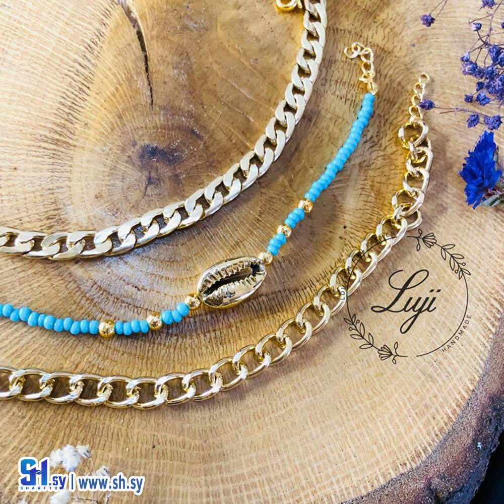 قلادة 3طبقات (LUJI Crafts)