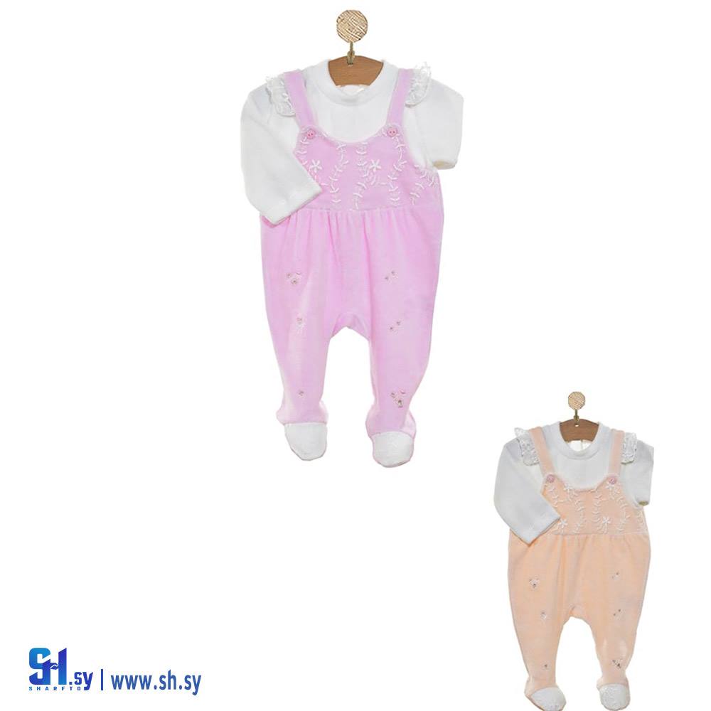 أفرول مخمل بناتي موديل 6906 (عقاد بيبي)