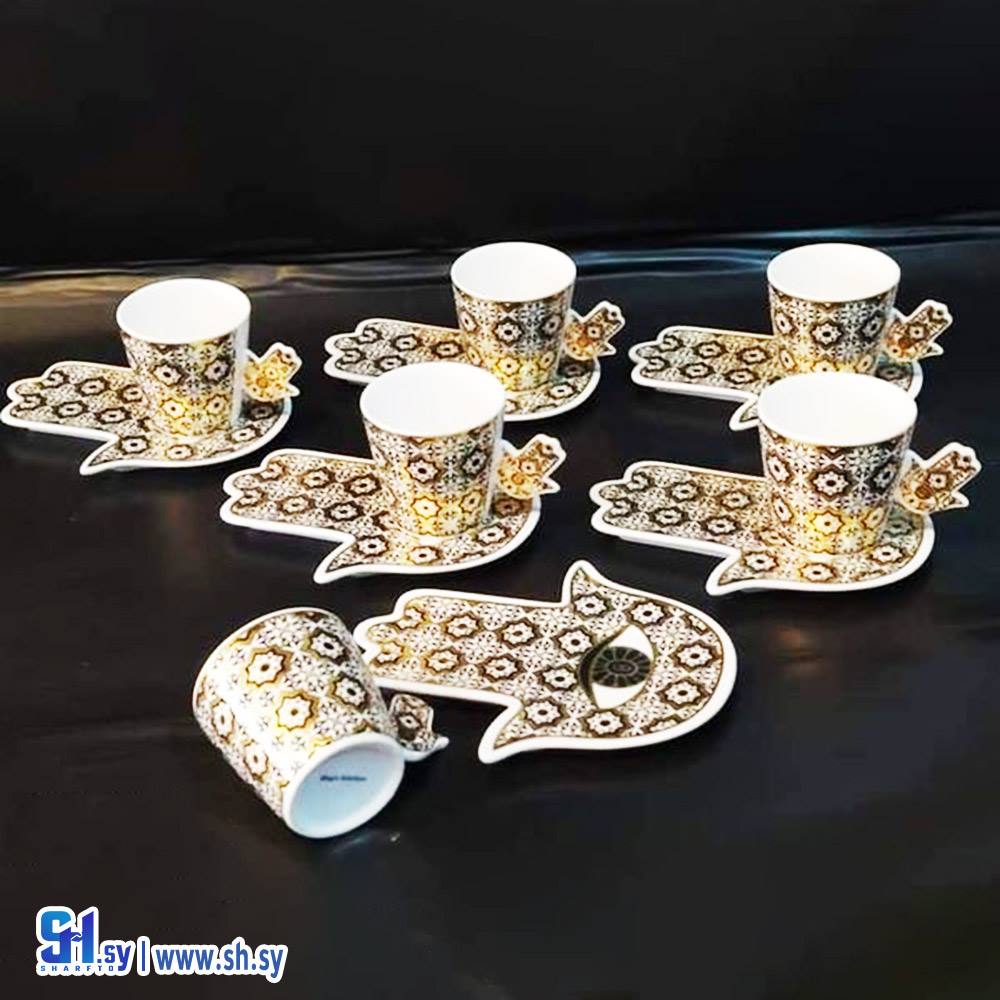 فناجين قهوة 12 (حديد)