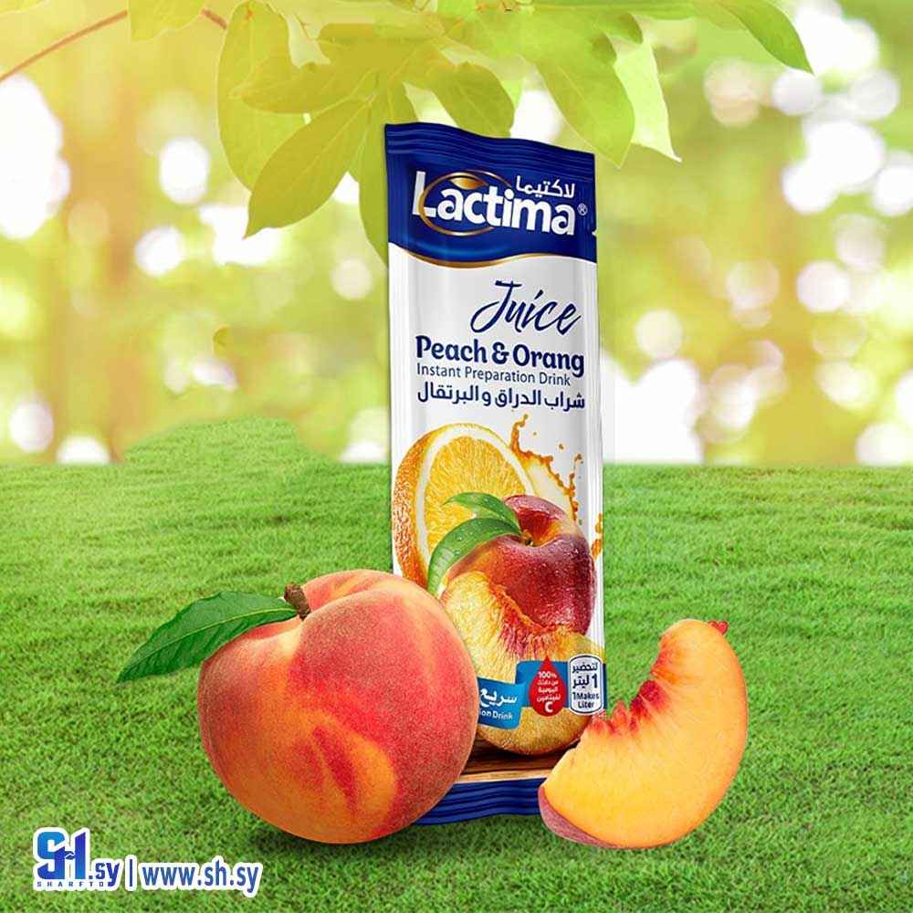 شراب الدراق والبرتقال (لاكتيما)
