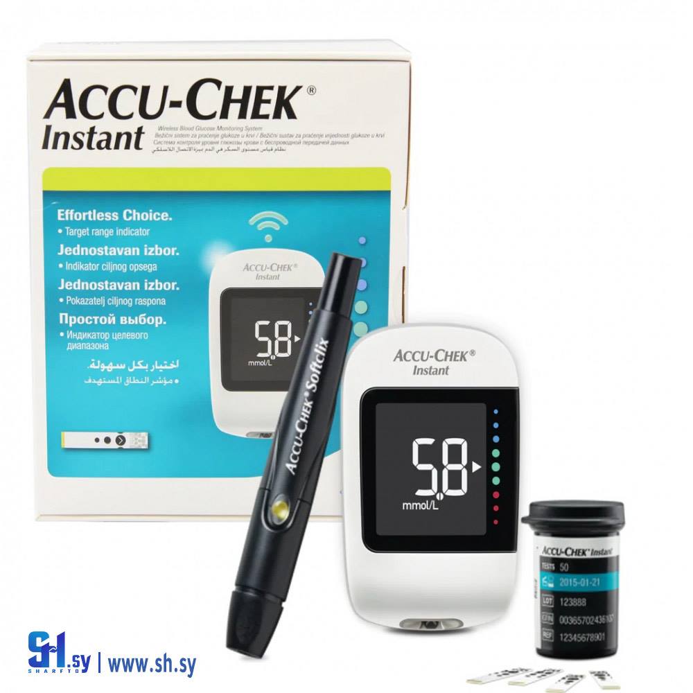 جهاز سكر ACCU - CHEK Instant (المشرق للتجهيزات الطبية)