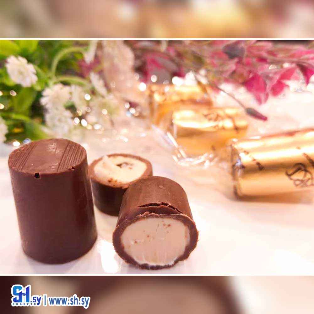 شوكولا تويست الحليب مع كريمة الكندر (سكر نبات)