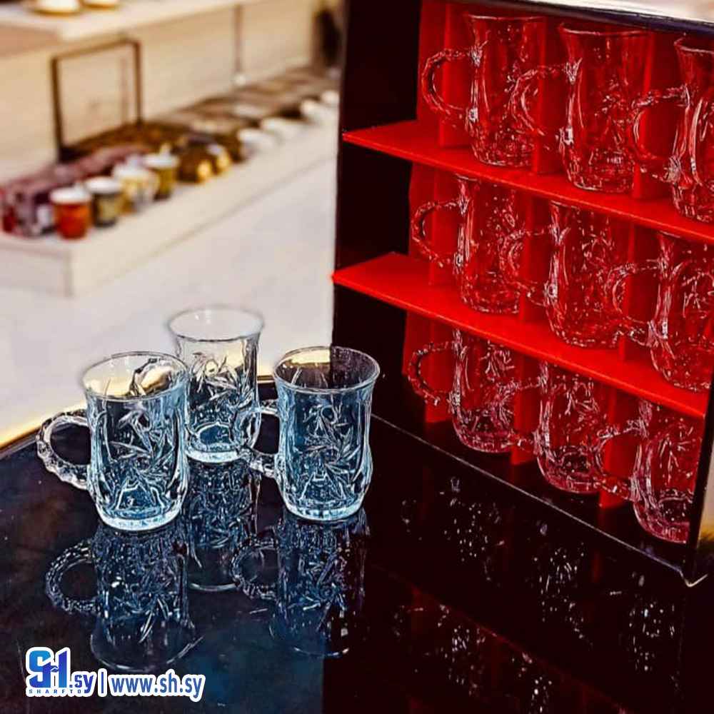 طقم كاسات شاي (عصرونية النصر)