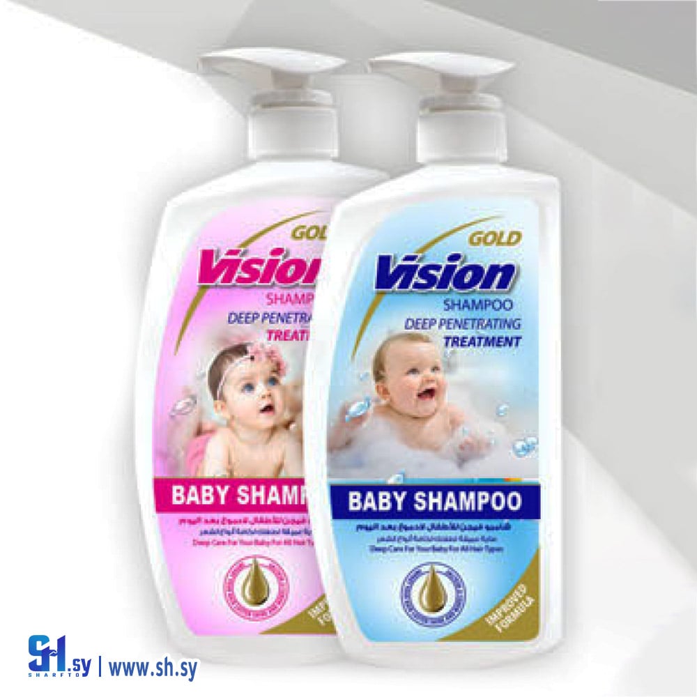 شامبو الأطفال الأزرق و الزهر 1000مل (فيجن)