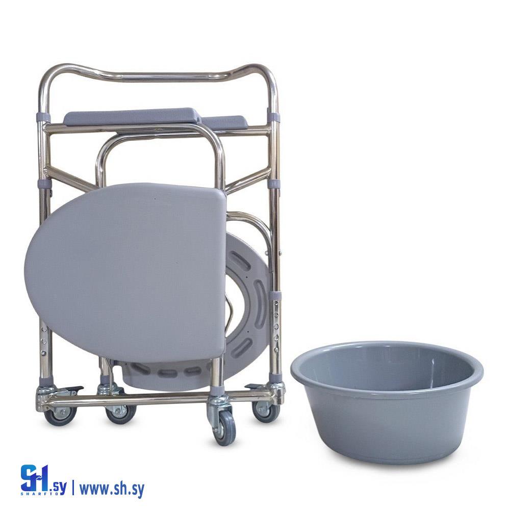 كرسي حمام كروم مع دولاب (مؤسسة دياب)