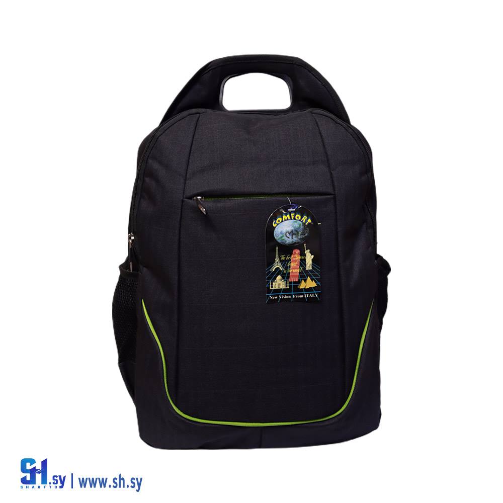 حقيبة لابتوب ظهر  +يد +كتف 15 أنش سحاب عدد2 +جيب عدد1(حقائب الرفاهية)