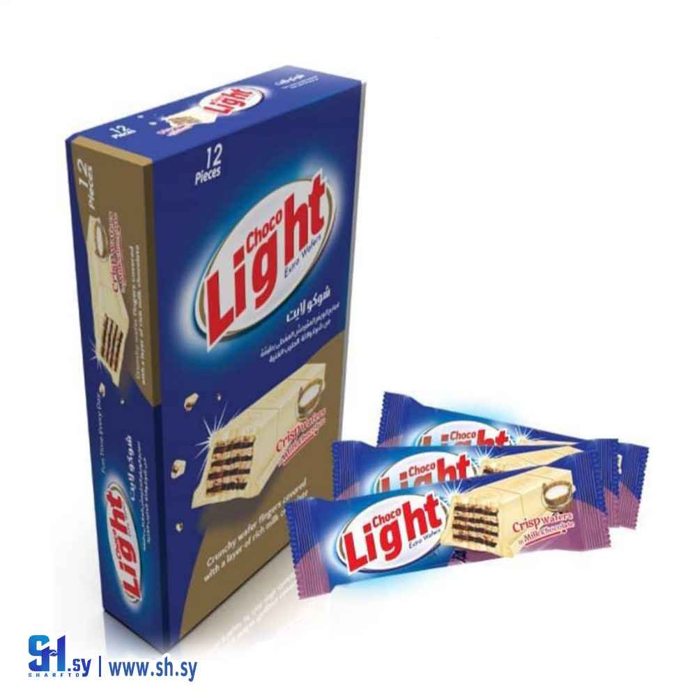 بسكويت شوكولا لايت بالشوكولا البيضاء (chello)