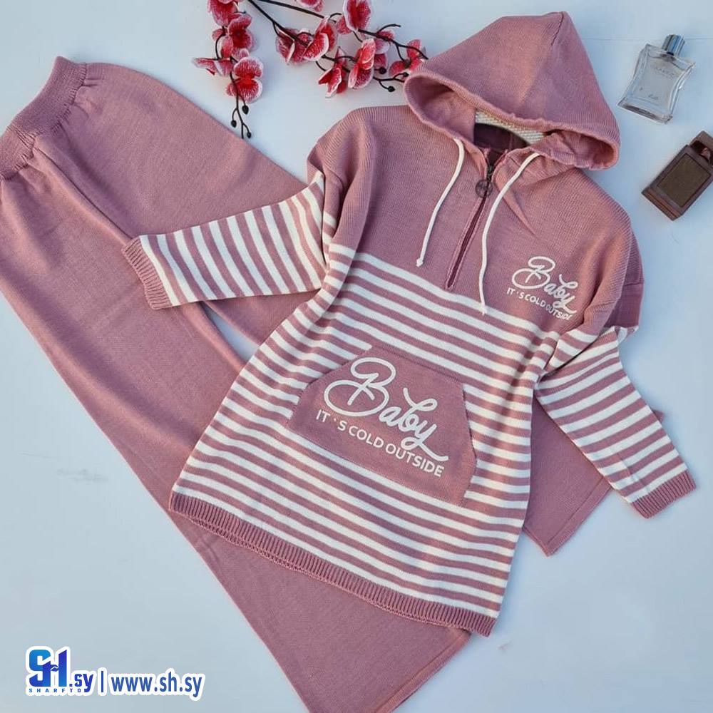 بيجامة نسائي تريكو موديل 3 (سبورات أية)