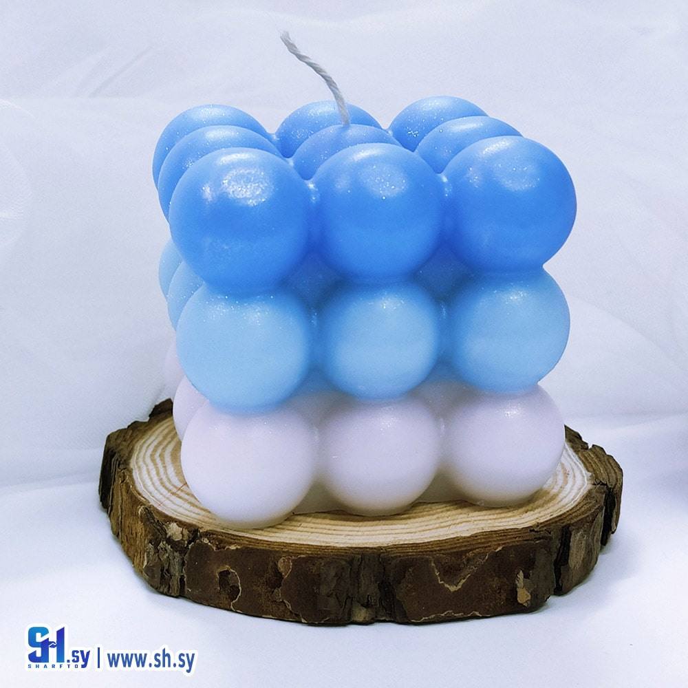 شمع معطر بابلز تدرجات (LAVENDER CANDLES)