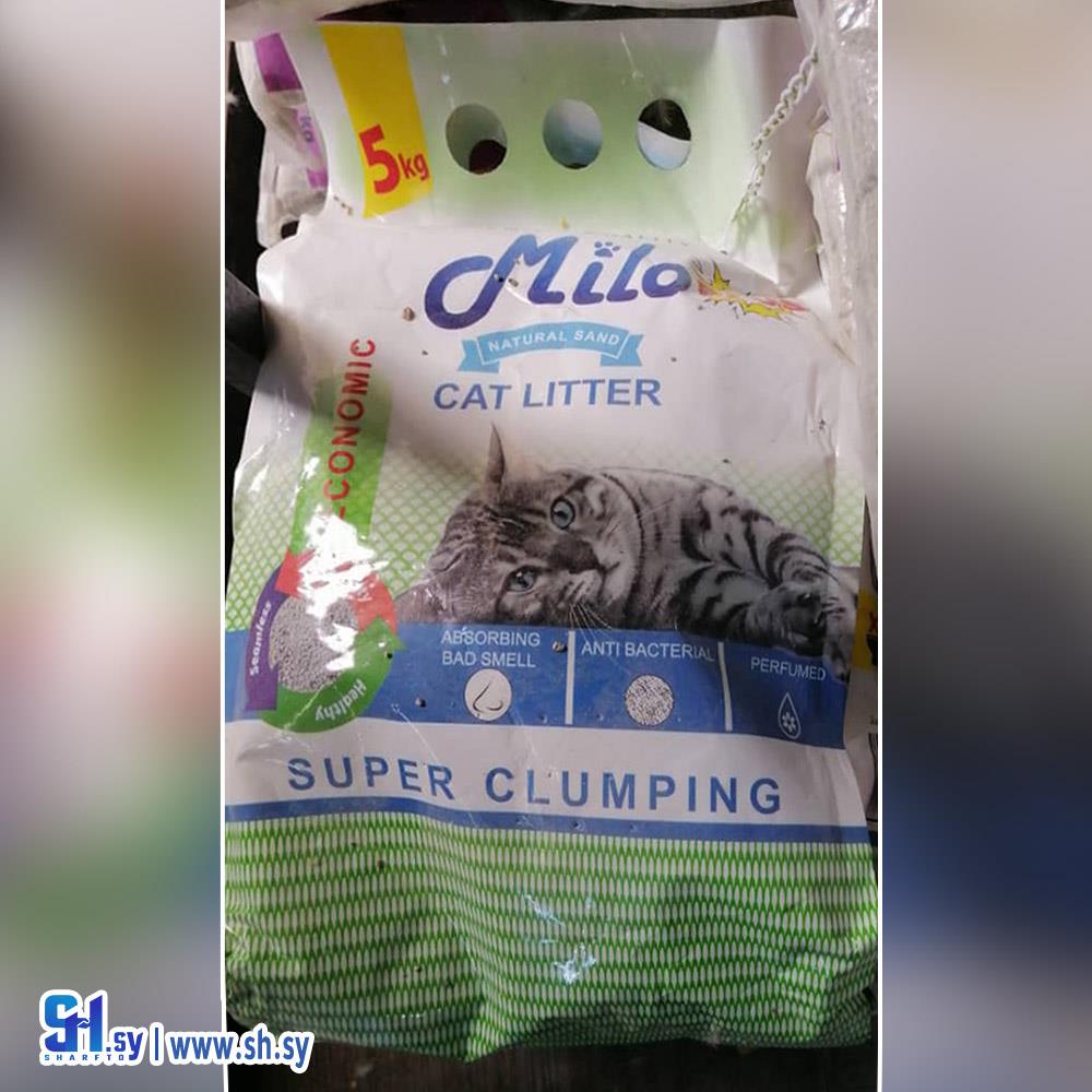 رمل للحيوانات cat litter (ركن الطيور)