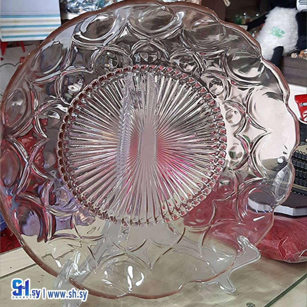 طبق زجاج للتقديم 6 (مكتبة كاندي CANDY)