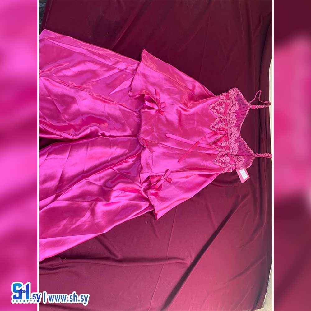 بيجامة نسائي شيال ساتان (محمد الغبرة)