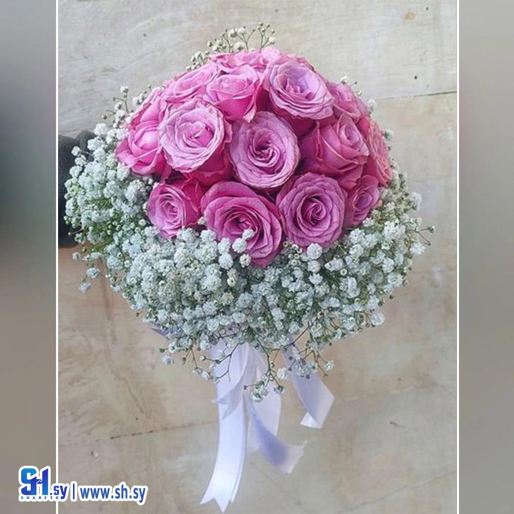 تزين باقة عروس(Moon rose)