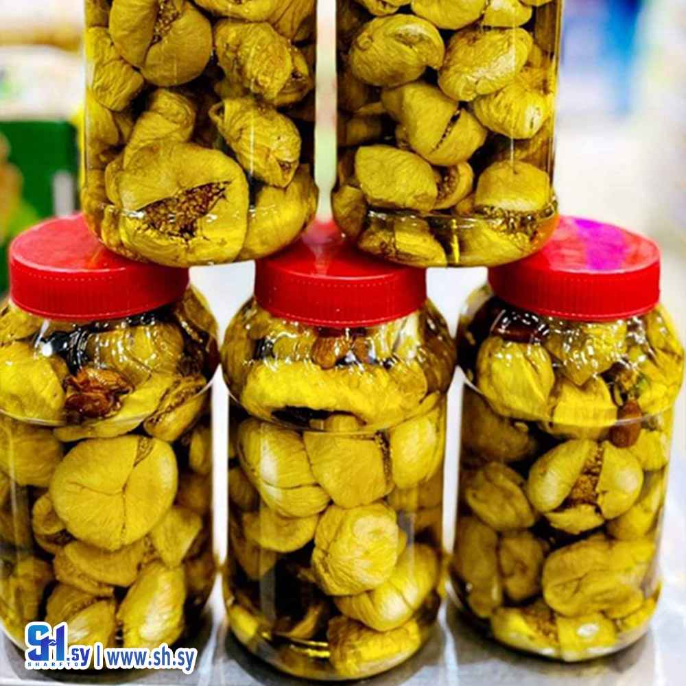 تين مجفف بزيت الزيتون (الصناع)