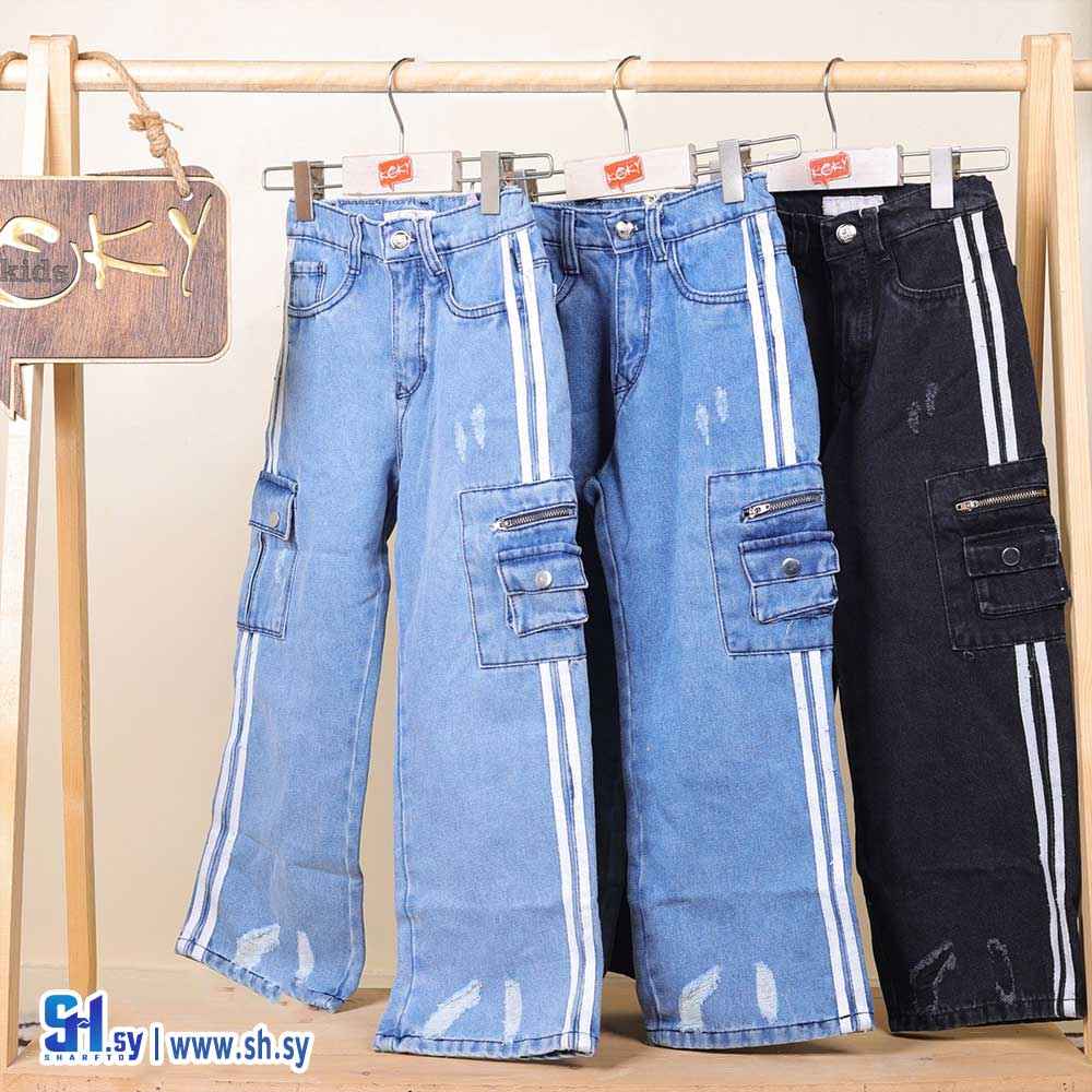 بنطال جينز بناتي موديل 143 (كوكي كيدز)