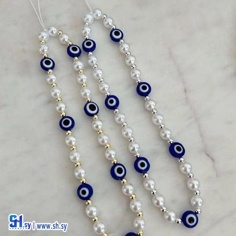 سلسلة خرزة زرقاء (Moonstone Store)
