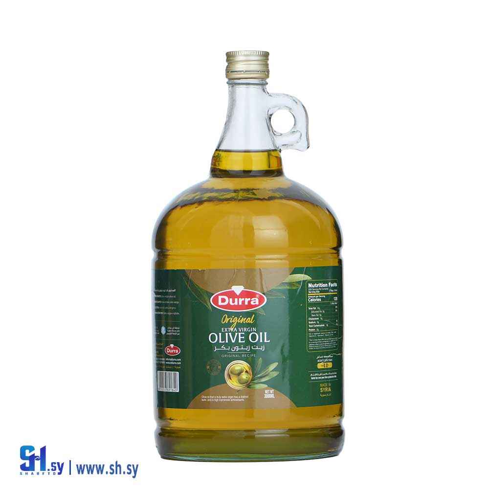 زيت زيتون بكر 2000 مل (الدرة)