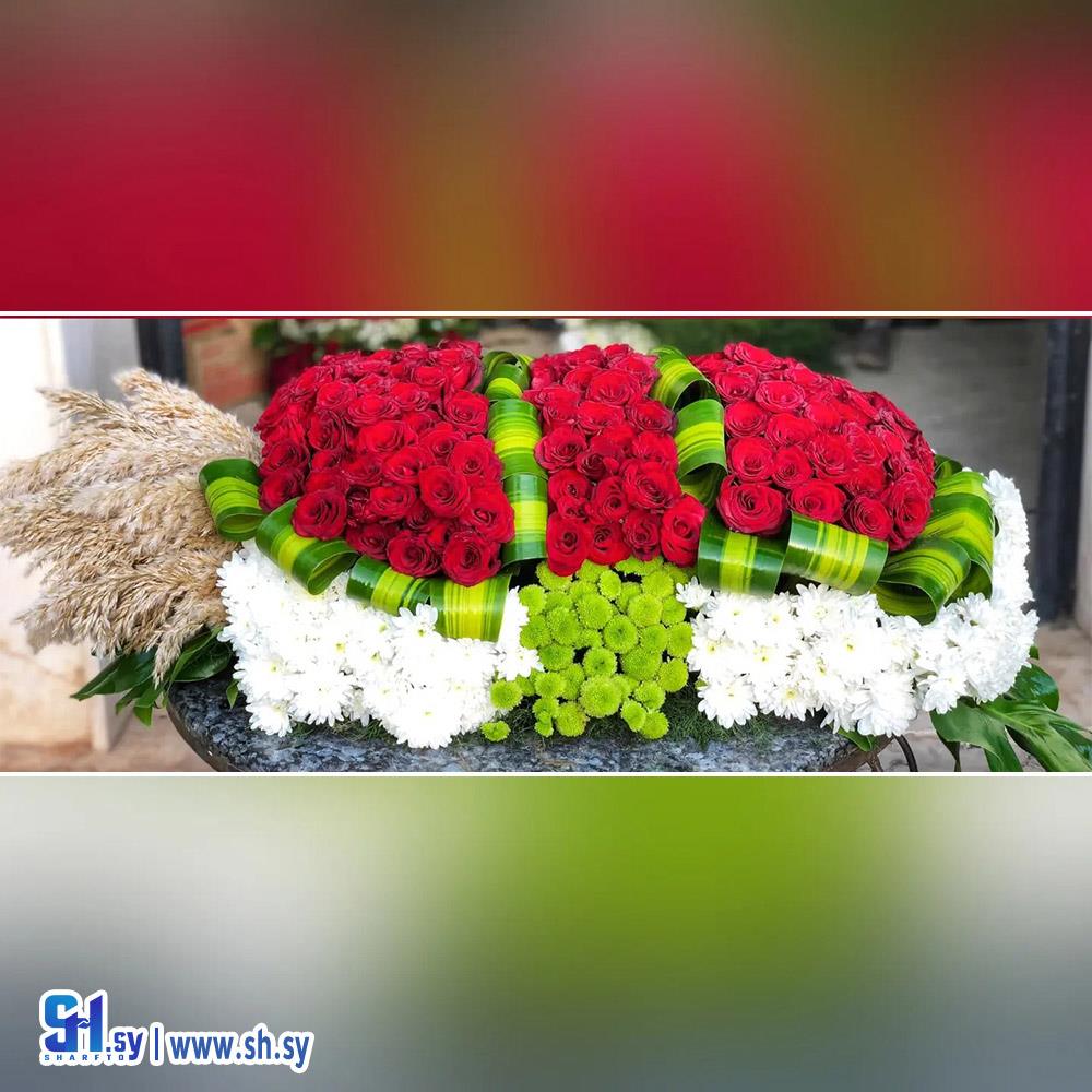 تزيين باقات ورد(Moon rose)