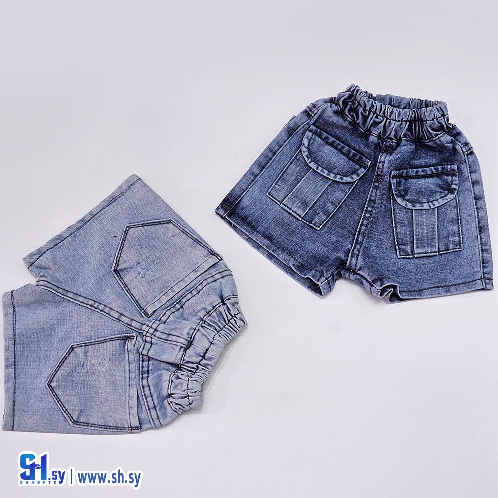 شورت بناتي جينز موديل 14007 (زمار مود)