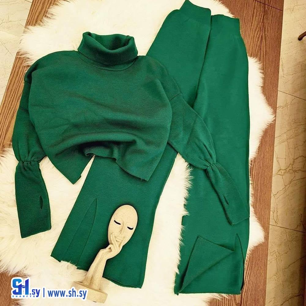 طقم نسائي تريكو (مهدي ستايل)