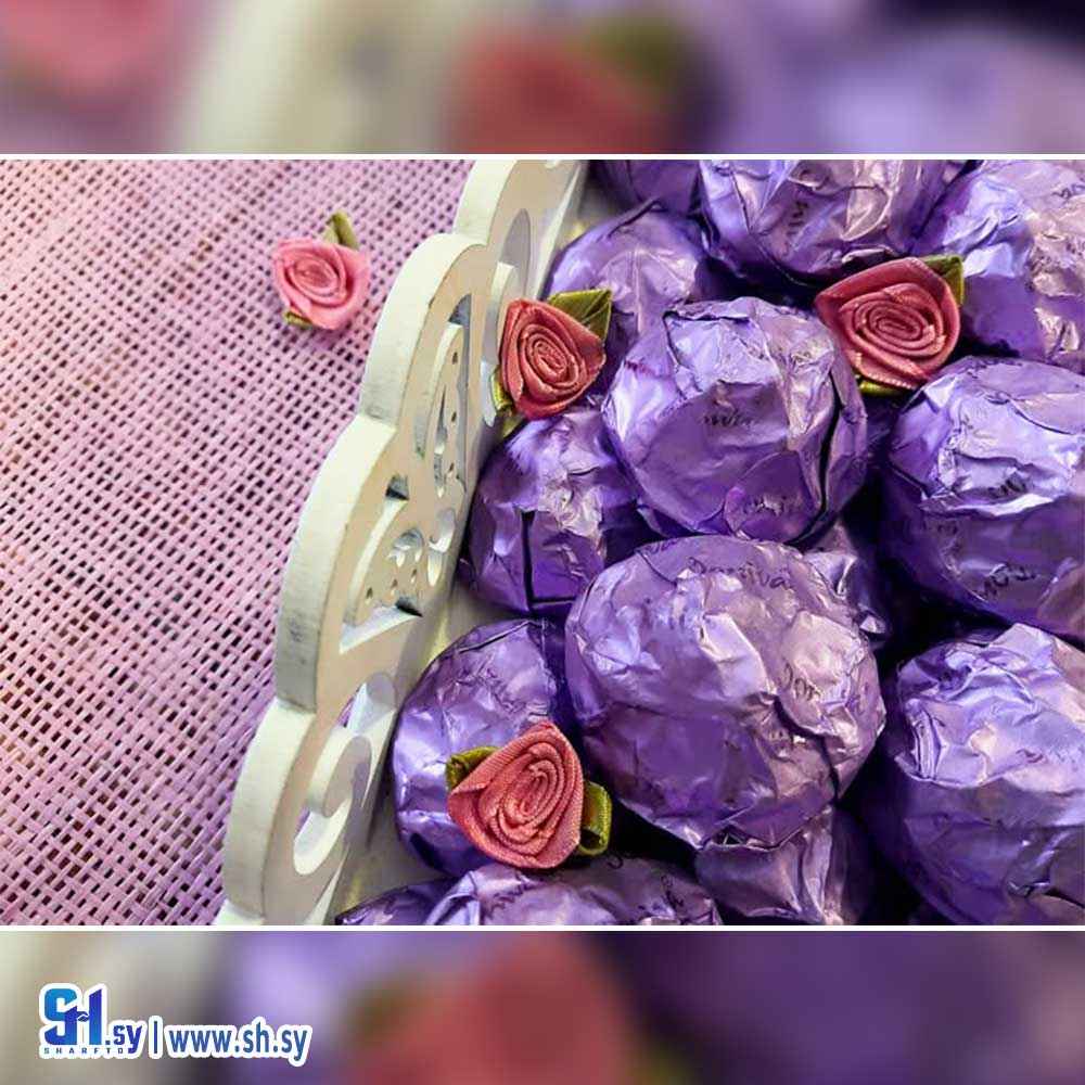 شوكولا الحليب مع المكسرات والزبيب (سكر نبات)