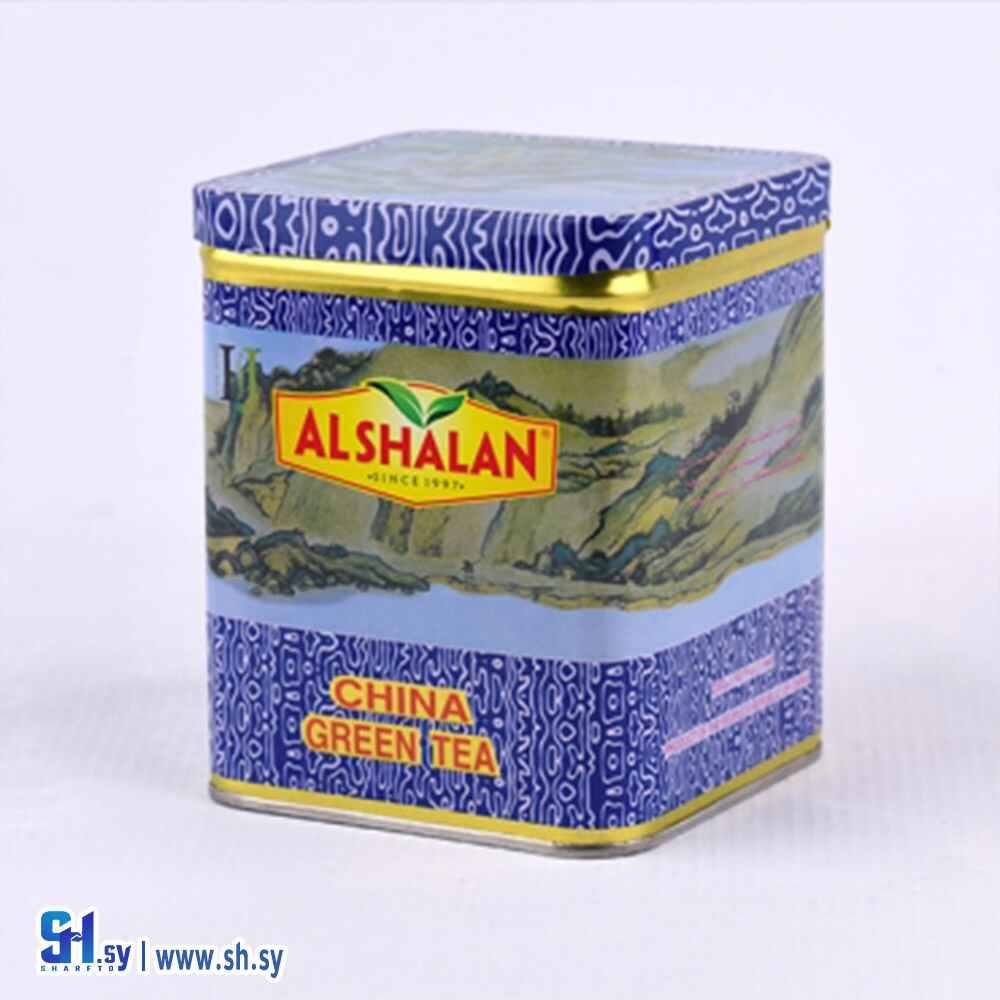 شاي صيني أخضر  ماركة الشعلان 200غ(مؤسسة الشعلان التجارية)