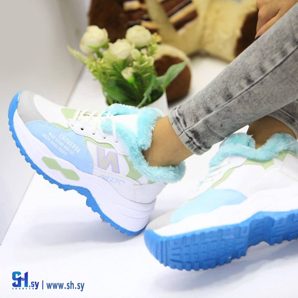 حذاء نسائي مبطن فرو (مرام للأحذية)