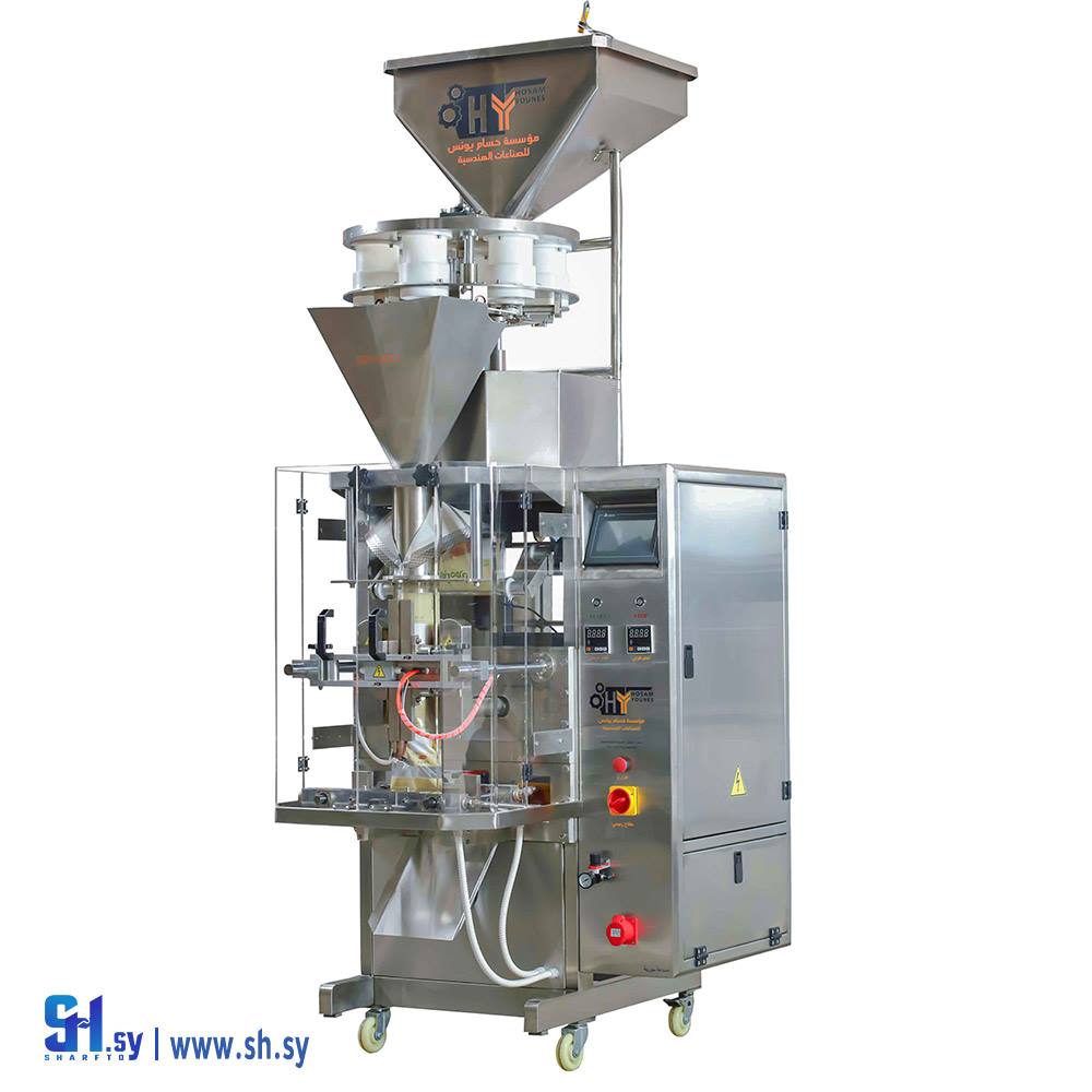 آلة تعبئة وتغليف بنظام حجمي (مؤسسة حسام يونس للصناعات الهندسية)