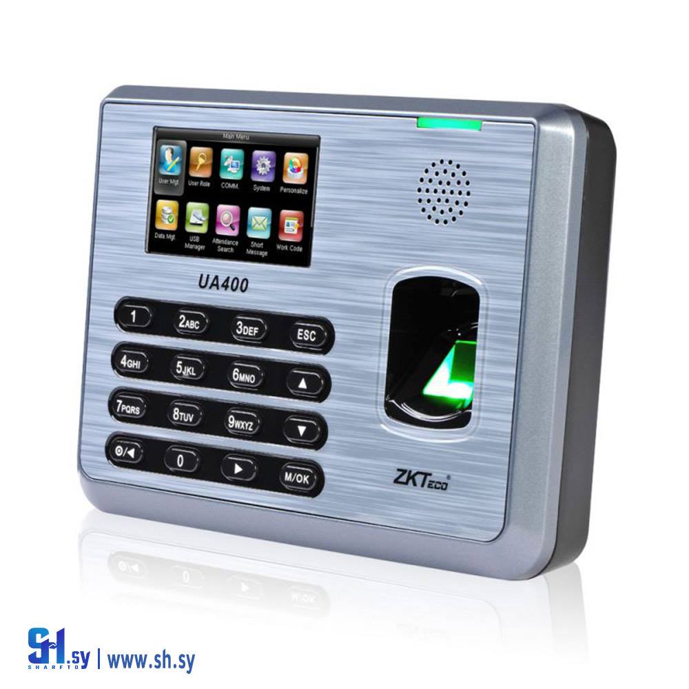 جهاز الحضور و الانصراف ببصمة الأصبع  ZKTeco XT628 (مؤسسة صادق حسن للتجارة)