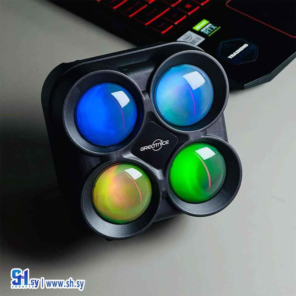 سبيكر بلوتوث إضاءة متعددة (برايم للاتصالات)