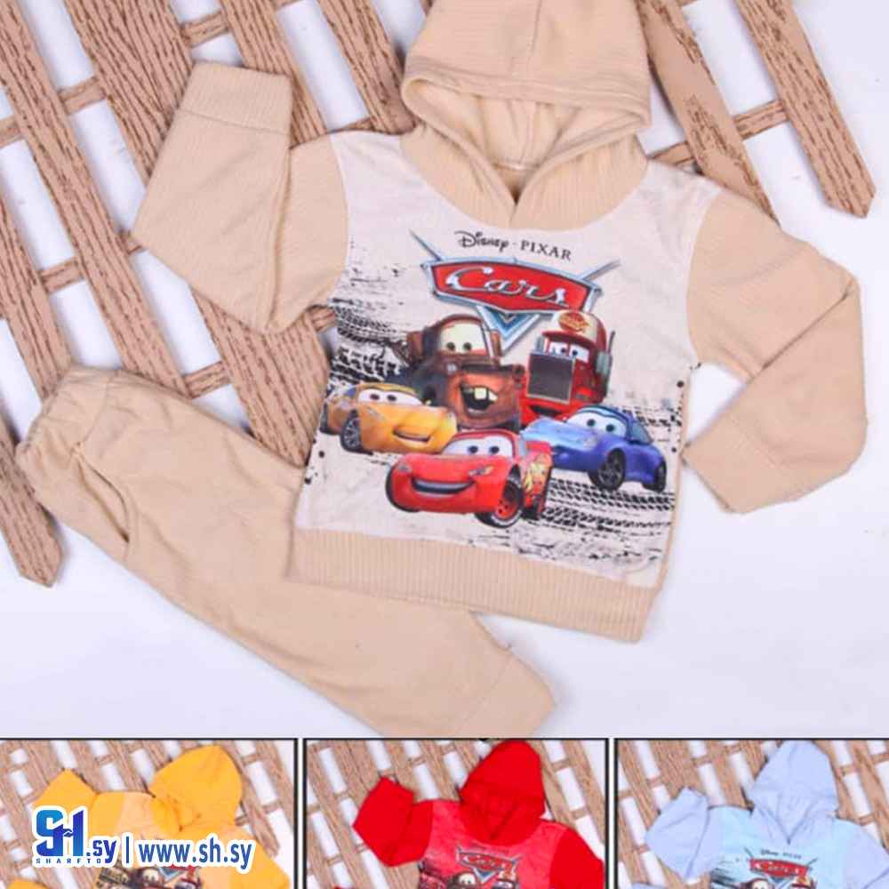 بيجامة بيبي مخمل موديل 20488 (Fashion World)