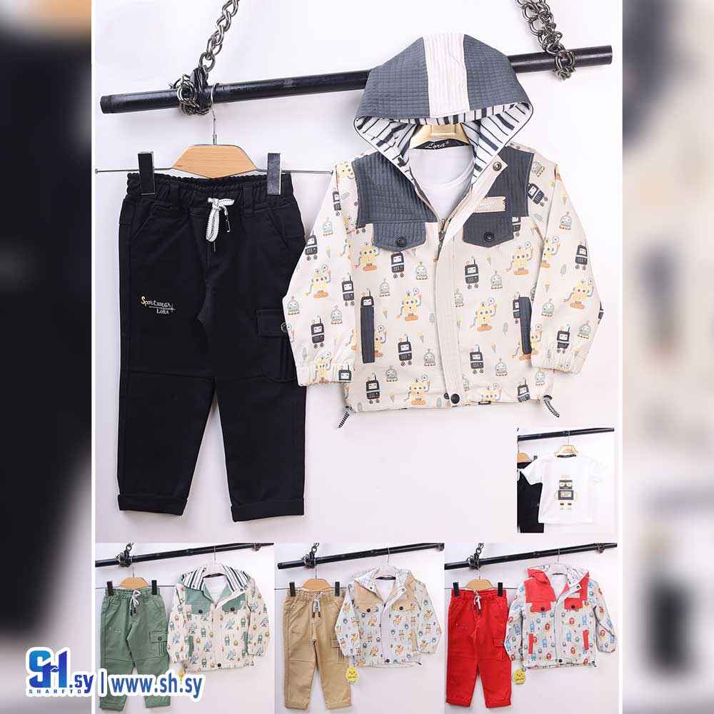 طقم صبياني موديل 3127 (بي بي MH)