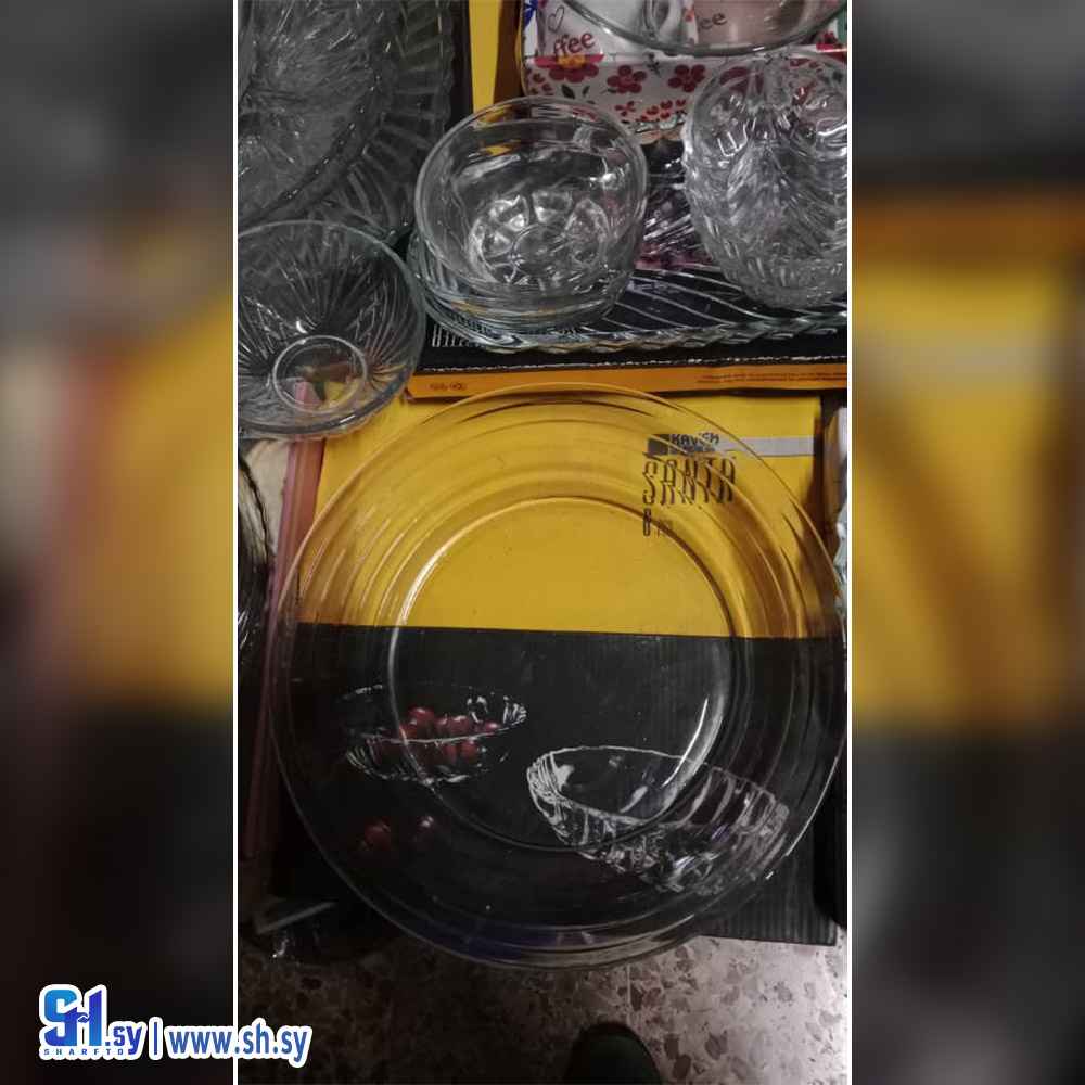 طبق تقديم دائري (عصرونية زاهر العطري)