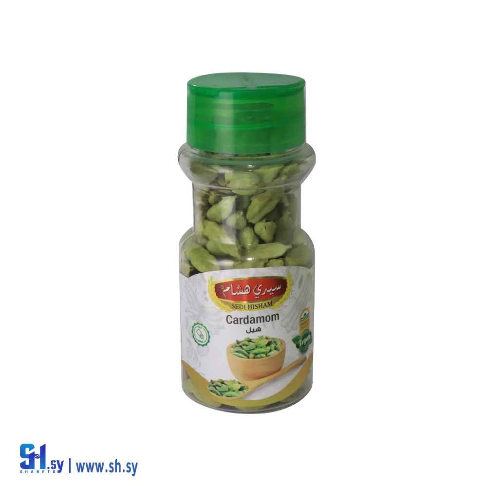 هيل حب 50غ تعبئة مرش بلاستيك (سيدي هشام)