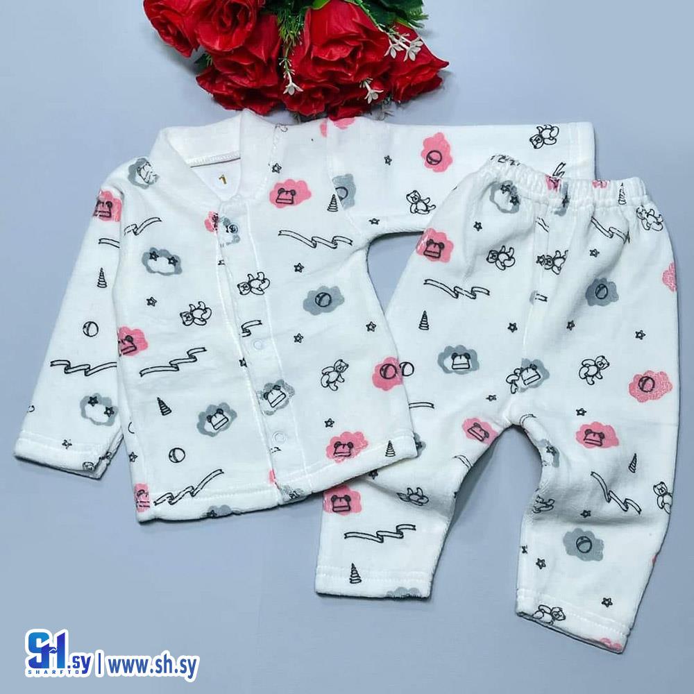 بيجامة بي بي مخمل (المهاب)