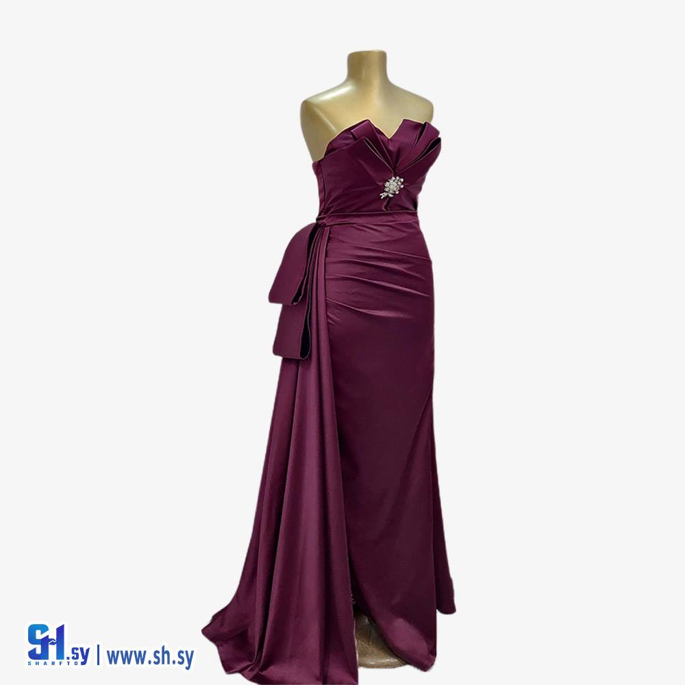 فستان ساتان (زفاف)