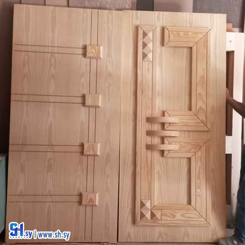 باب خشب خارجي (النجار للديكور)